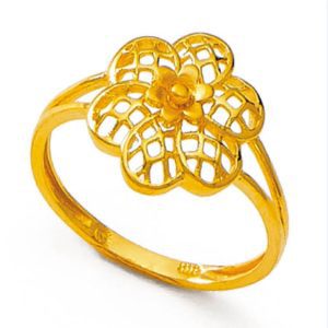 22Kt BIS Hallmarked Florence Gold Ring