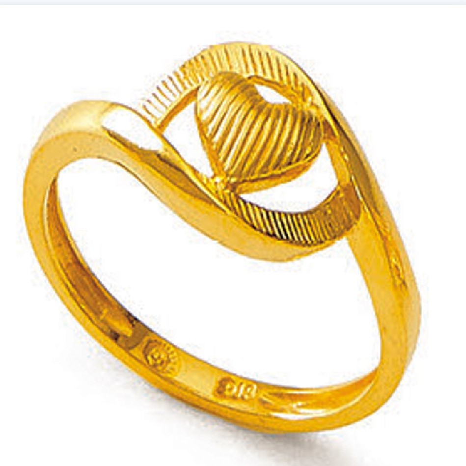 9ct Gold Twist Band Stacker Ring | Goldmark (AU)
