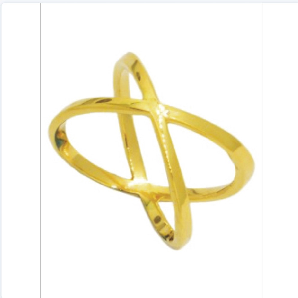 Infinity Criss Cross Diamond Ring | CDD2897-W | Valina Fine Jewelry