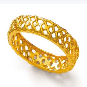 Mirror Yellow Gold Ring