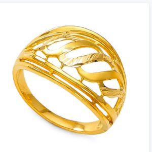 22Kt Hallmark Yellow Gold Roman Ring