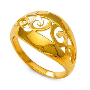 22Kt Yellow Gold Royal Ring