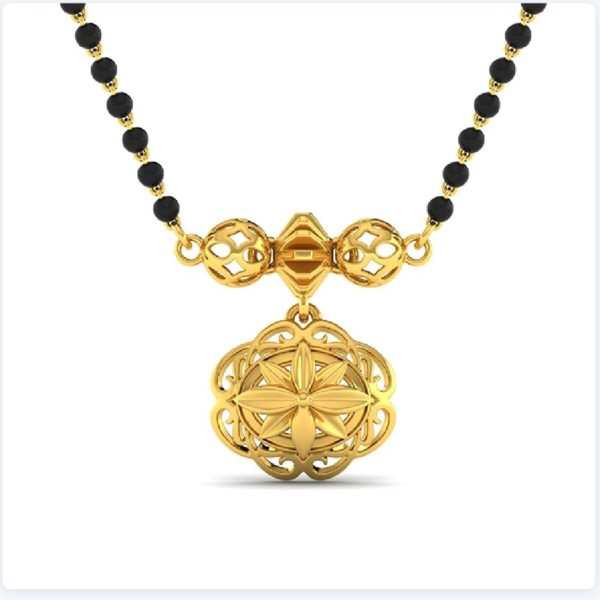 Bloom Mangalsutra Gold Pendant