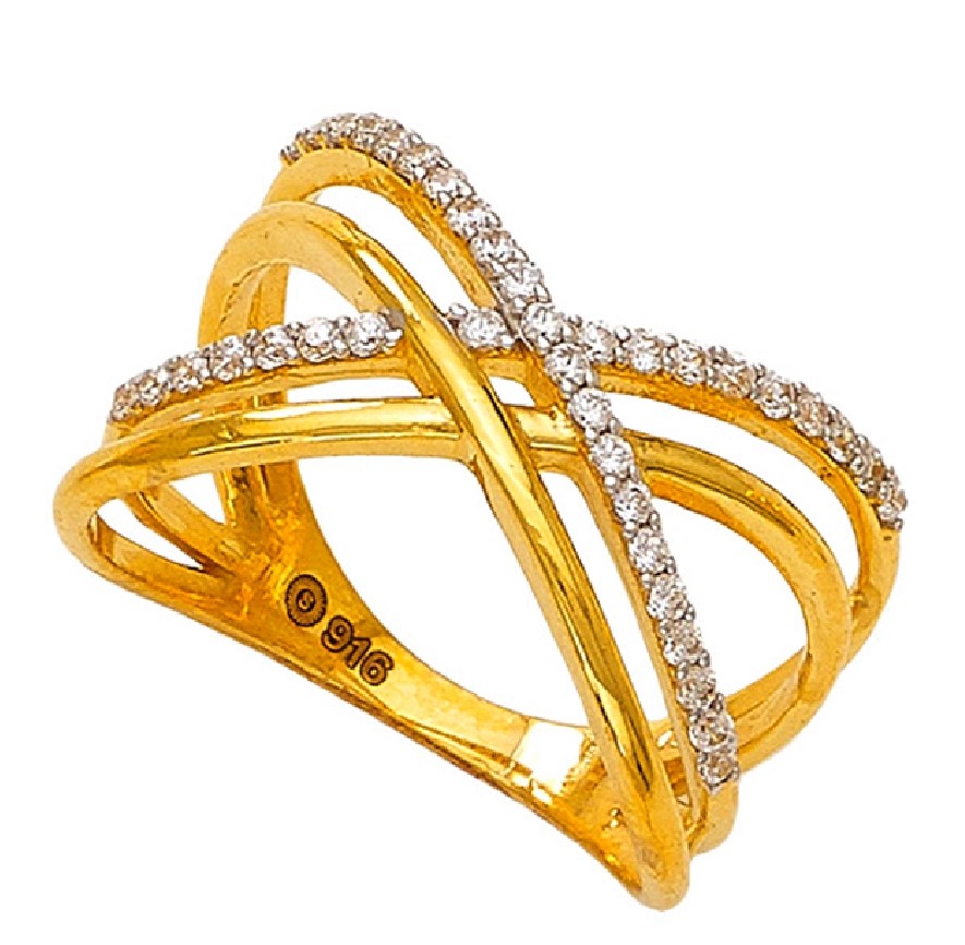 Vintage Three Stone Old Euro Diamond Engagement Ring 14K & 18K Gold