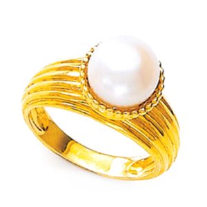Edgy Extraordinaire Gold Ring