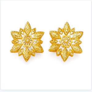 Floral Window Yellow Gold Tops