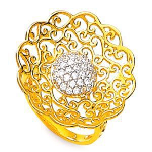 Vidisha Women's Gold Ring