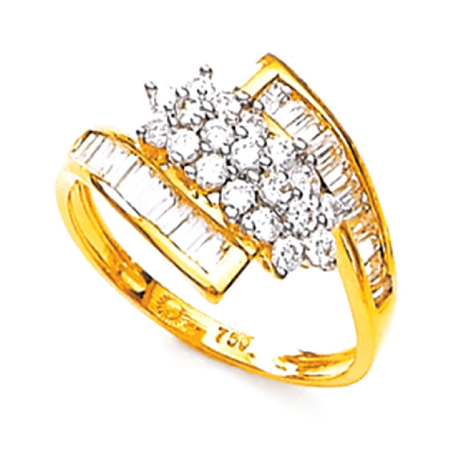 Golden Rings For Women Antique Look Buy Online – Gehna Shop
