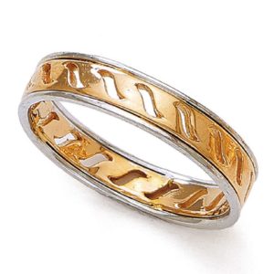 Weave Yellow Gold Ring