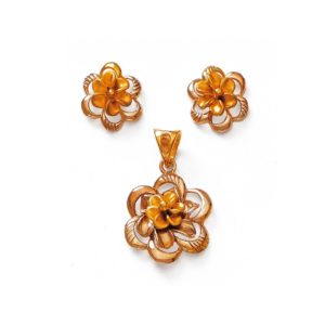 Flora Pendant Set For Women And Girls