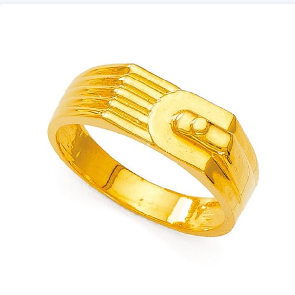Magna Yellow Gold Ring