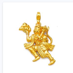 Majestic Om Religious Gold Pendant