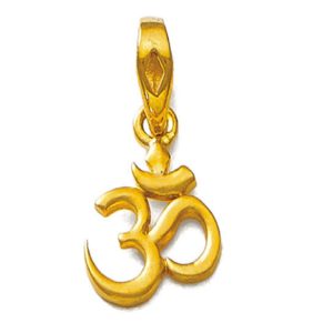 Religious Lord Ganesha Gold Pendant