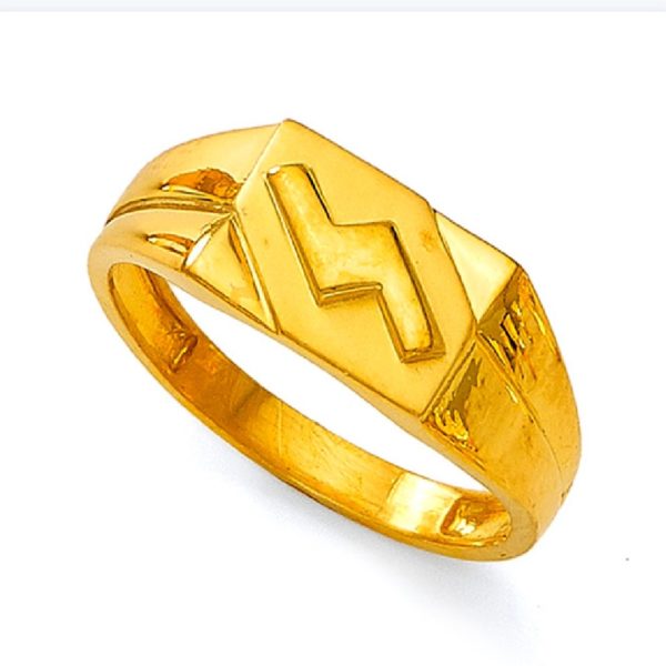 Spark Yellow Gold Ring