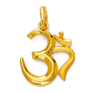 Trendy Lord Ganesha Gold Pendant