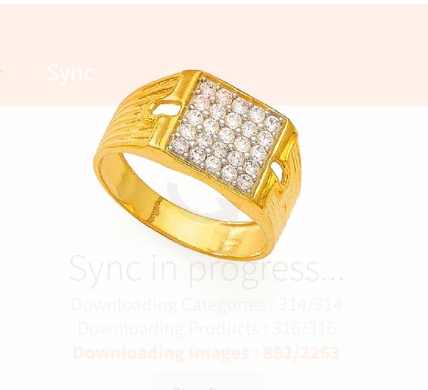 Daksh Yellow Gold Ring