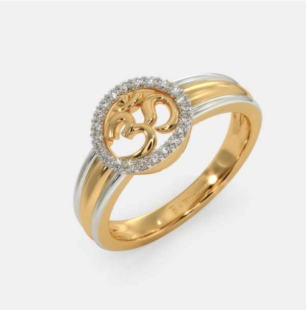 The Om Diamond Ring