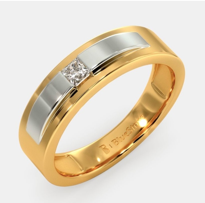 Tiffany True® band ring in 18k gold with diamonds, 2.5 mm wide. | Tiffany &  Co.