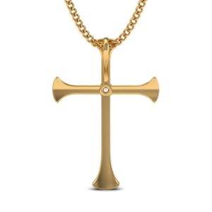 The Holy Cross Diamond Pendant