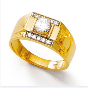 Rocco Yellow Gold Ring