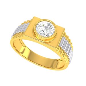 Glimmer Yellow Gold Ring