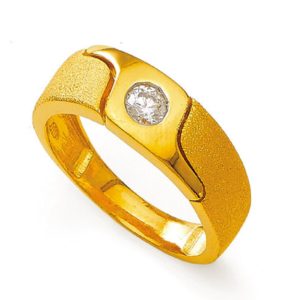 Mat Glory Gold Ring For Men's