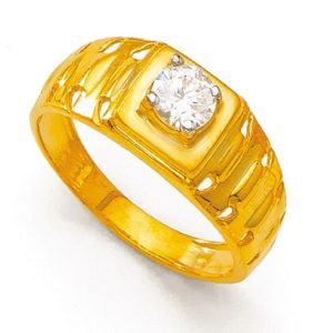 Club Yellow Gold Ring