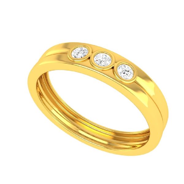 Amour Yellow Gold Ring