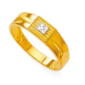 Assertive Four Stone Gold Ring