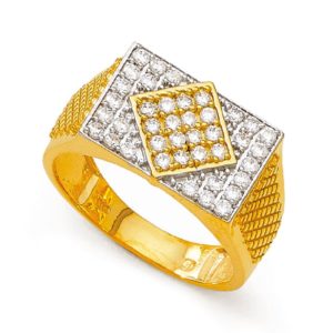 Charismatic yellow Gold Ring