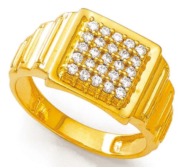 Aradhya Yellow Gold Ring