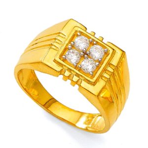 Octave Yellow Gold Ring