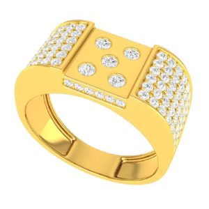 Imperial Shine Gold Ring