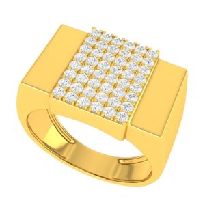 Dynamic Gold Ring