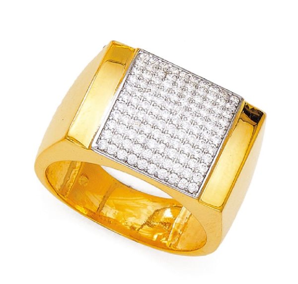 Stately Stunning Gold Ring
