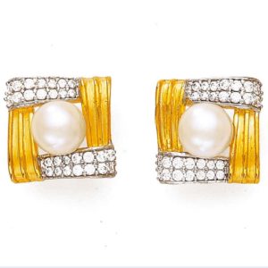 Asmi Gold Earrings