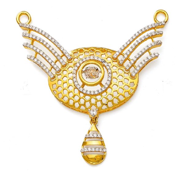 Chandrika Gold Mangalsutra Pendant
