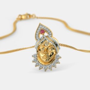 Wings Gold Mangalsutra Pendant