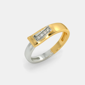 The Afniya Gold Band Ring