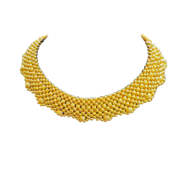 Sanskriti Gold Galsary Necklace