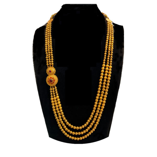 Queen Yellow Gold Necklace