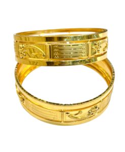 Simple gold kada on sale designs