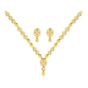Majesty Yellow Gold Necklace Set