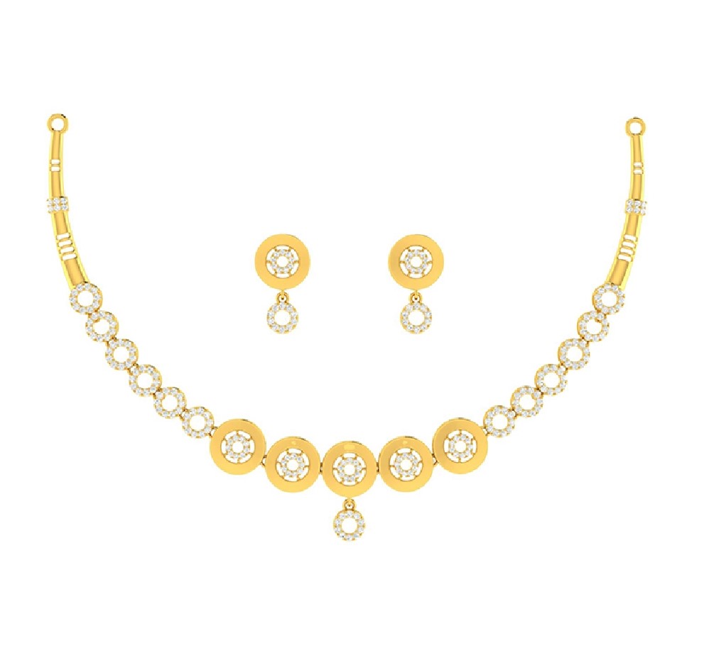 Party Wear Women Gold Necklace Set at Rs 200000/set in Lucknow | ID:  14244944033