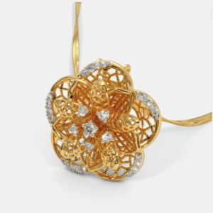The Eshani Paisley Gold Pendant