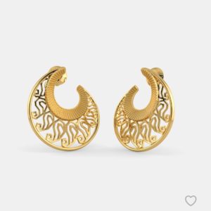 The Sovann Gold Stud Earrings