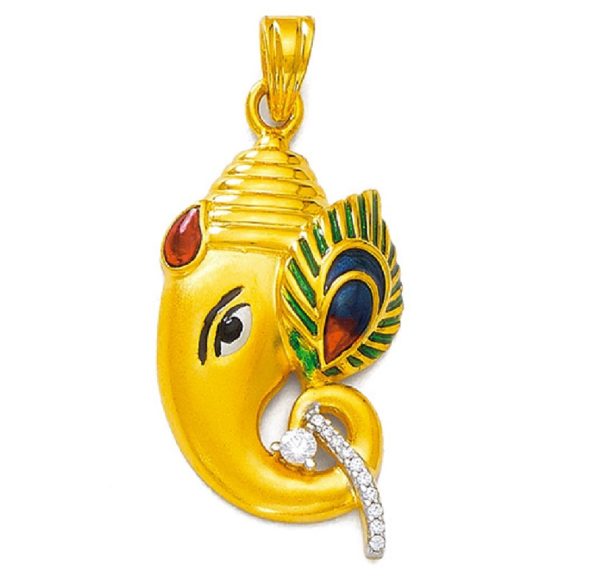 The Mayur Ganesha Pendant