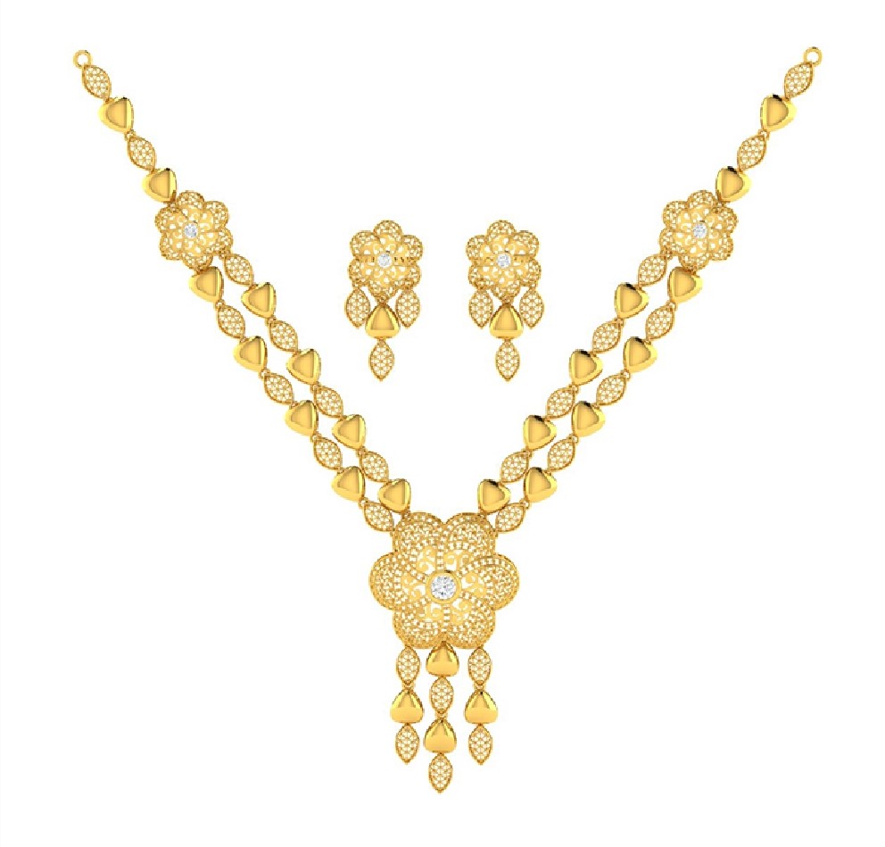 Turkey queen necklace | SEHGAL GOLD ORNAMENTS PVT. LTD.