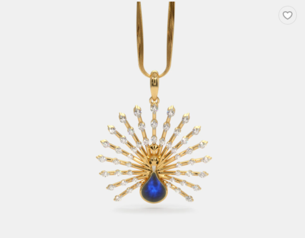 The Royal Feather Pendant