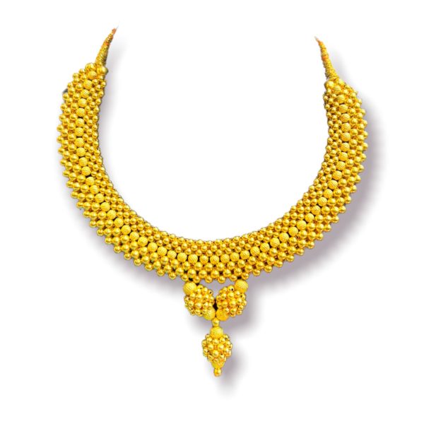 Asmi Gold Galsary Necklace